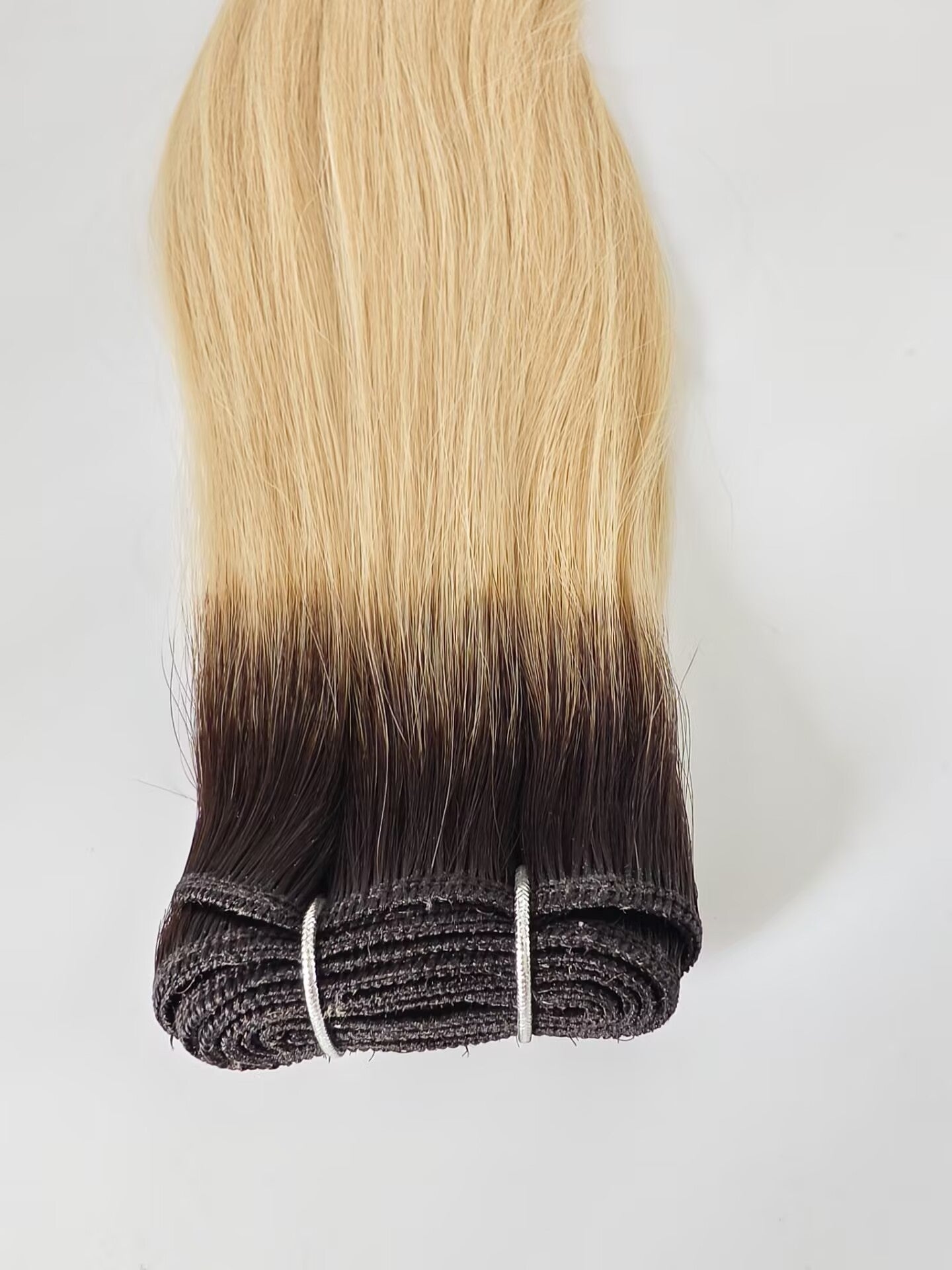Luxury 1b 613 Straight Human Hair Bundles blonde color