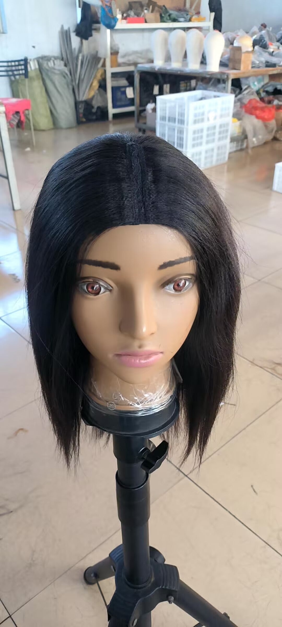 Clytie Raw Hair Self-Cut-Lace Loose Curly Wig