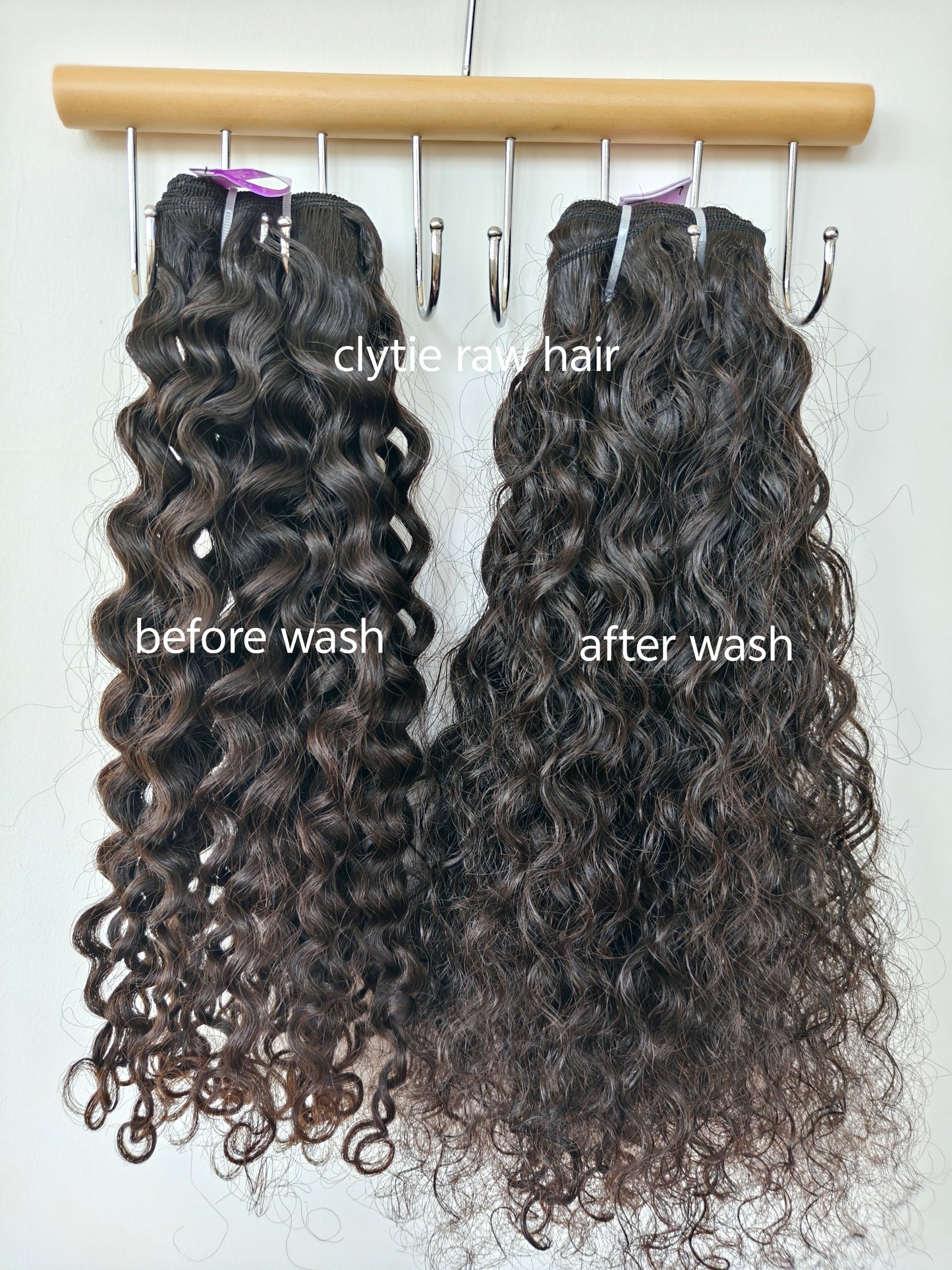 Last 5 Years Raw tight Curly Human Hair Bundles Natural Color, One Donor Deep Curly Raw Virgin Human Hair Bundle