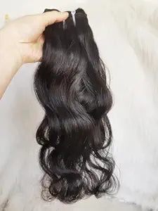Last 5 Years Raw Natural Wavy Cambodian Human Hair 100% Real One Donor Virgin Unprocessed Cuticle Aligned Weave