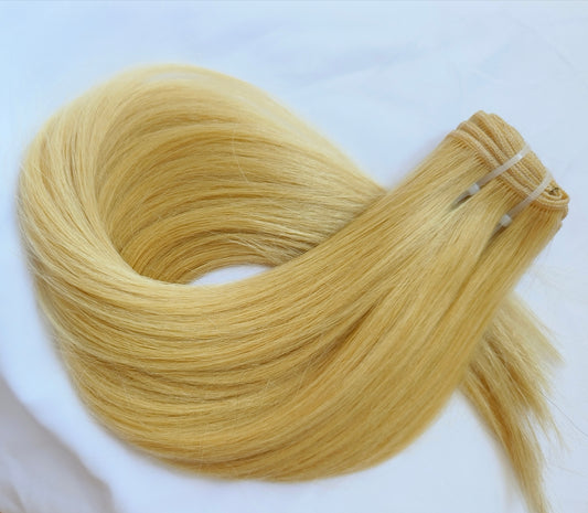 Luxury 613 Straight Human Hair Bundles blonde color