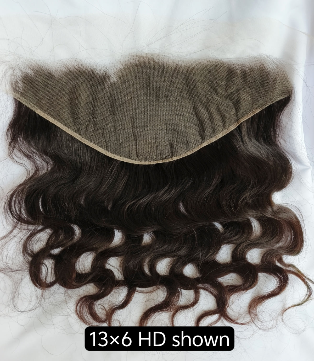 raw body wave frontal natural color-100% raw unprocessed one donor hair