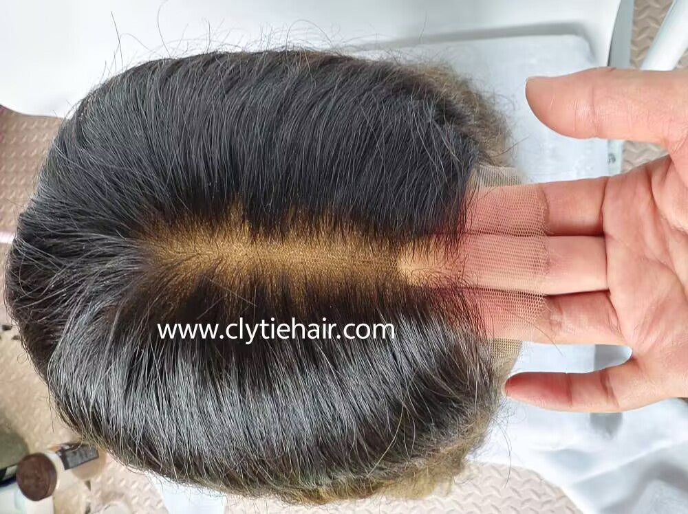 Raw Hair wigs blonde hightlight wave Lace Closure raw hair glueless wigs HD Wig  5×5 invisible closure wig