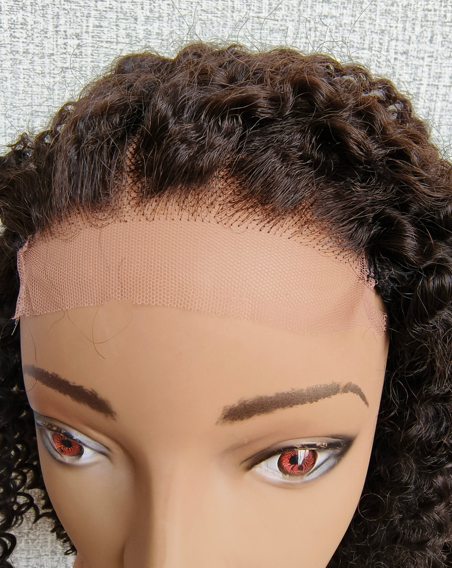 Lift 613 Raw Tight Deep Curly Human Hair Lace Closure Transparent HD Wig-2×6 & 4×4 & 5×5 & 6×6