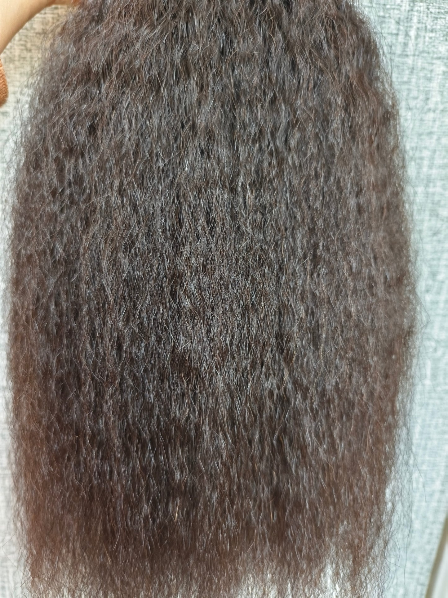 Raw Kinky Straight Keratin I Tips - One Donor Human Hair Extensions