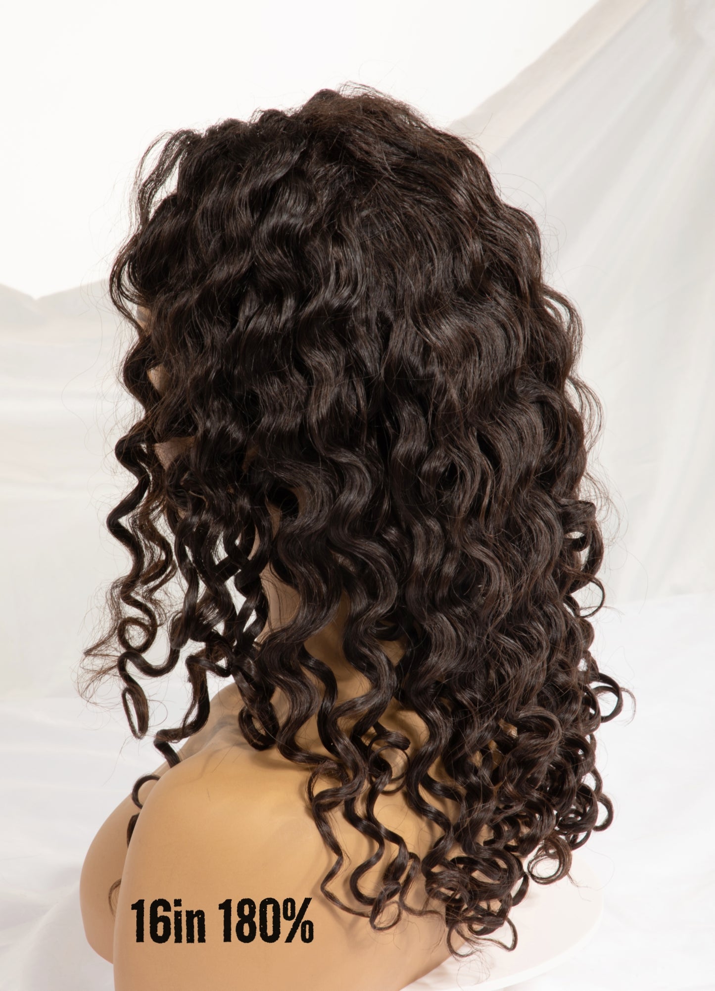 Lift 613 Raw Loose Curly Human Hair Lace Closure Transparent HD Wig-2×6 & 4×4 & 5×5 & 6×6