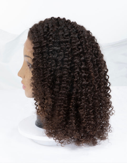 Lift 613 Raw 3b 3c Jerry Curly Human Hair Lace Closure Transparent HD Wig-2×6 & 4×4 & 5×5 & 6×6