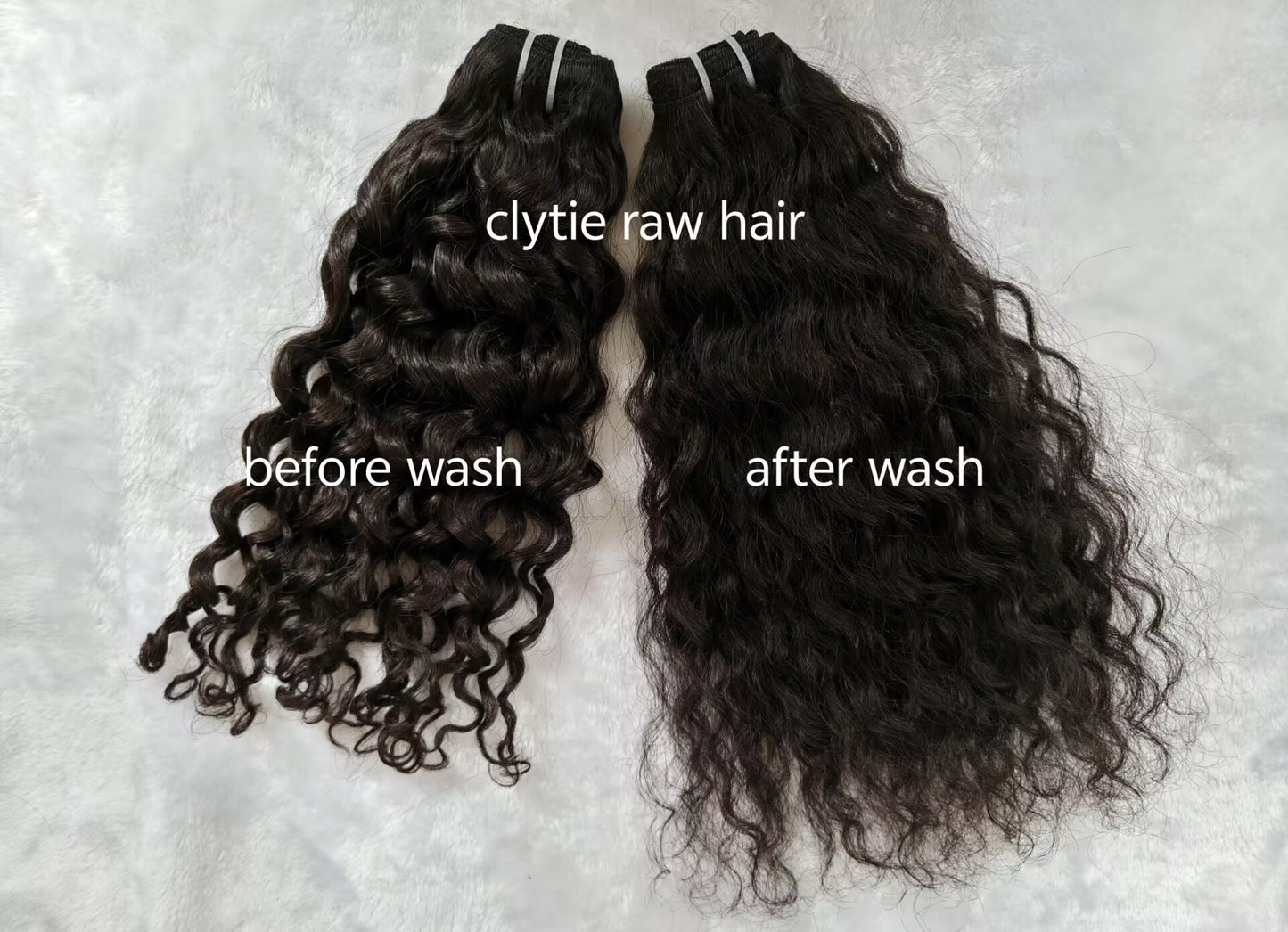 Last 5 Years Raw Loose Curly Human Hair Bundles Natural Color, One Donor Curly Raw Virgin Human Hair Bundle