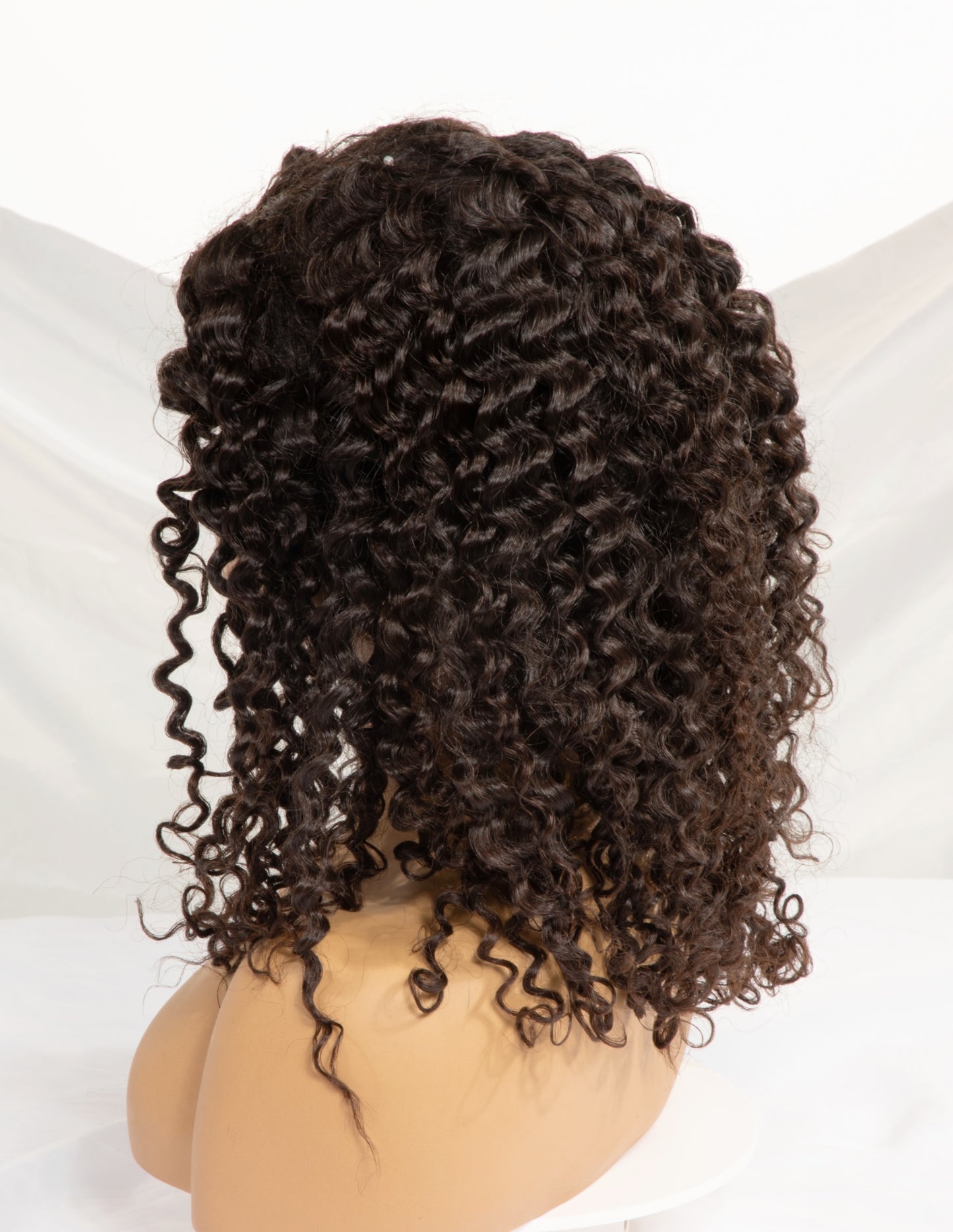 Lift 613 Raw Tight Deep Curly Human Hair Lace Closure Transparent HD Wig-2×6 & 4×4 & 5×5 & 6×6