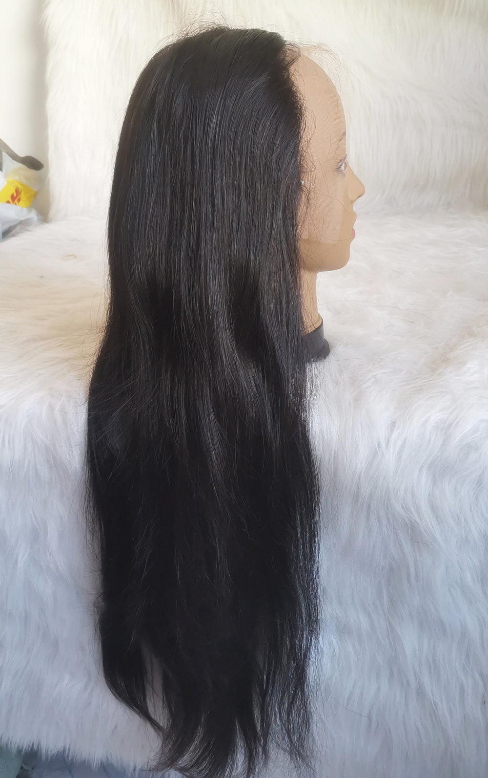 13×6 & 13×4 Lift 613 Raw Straight Human Hair Lace Frontal Wig Transparent HD Sew In Unit